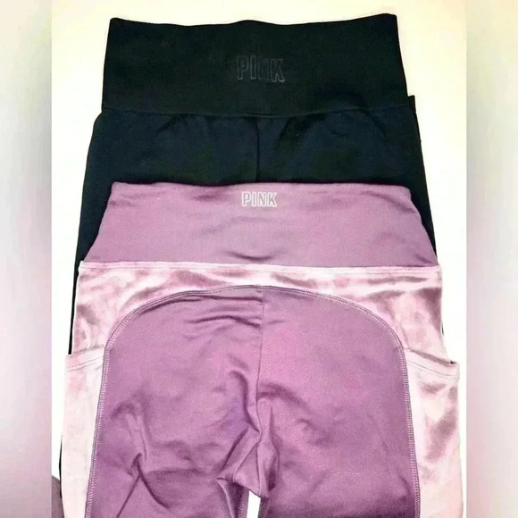 Victorias Secret PINK  HIGH WAIST WINTER LEGGING IN FULL LENGTH size XS - Picture 6 of 8